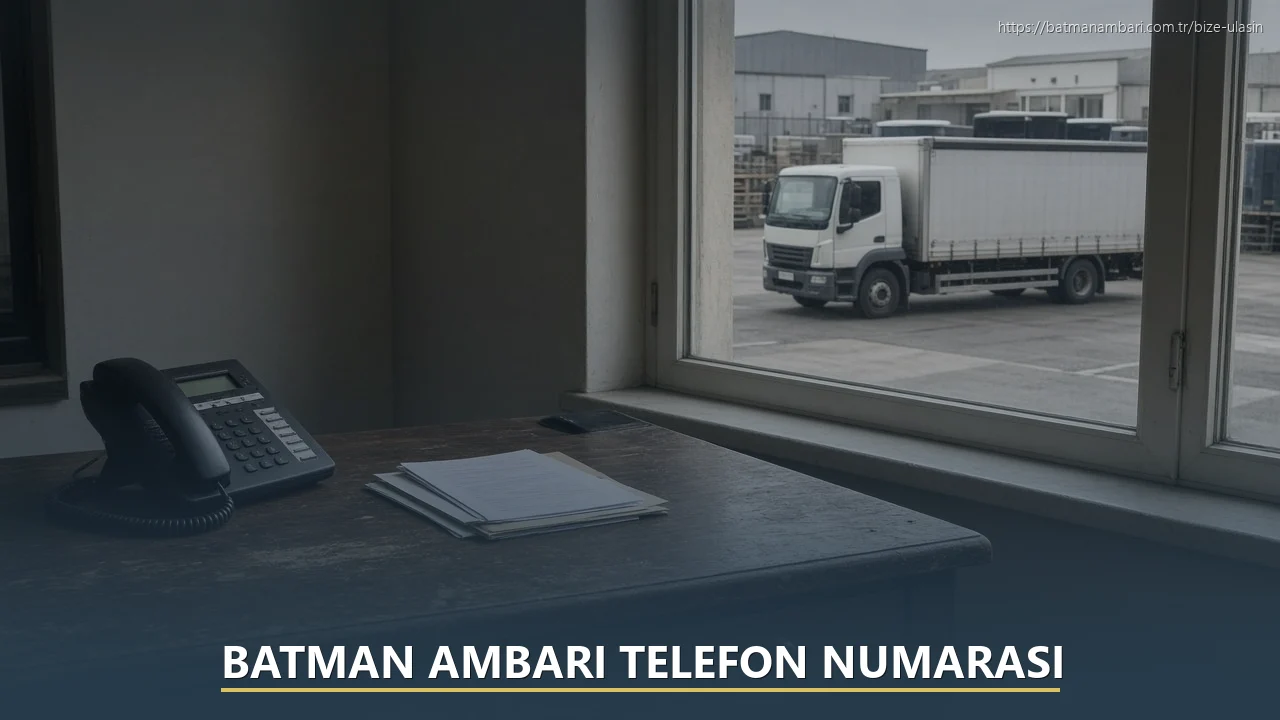 Batman Ambarı Telefon Numarası